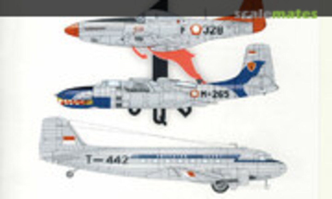1:72 Aircraft of the AURI (Dutch Decal 72070) 72070
