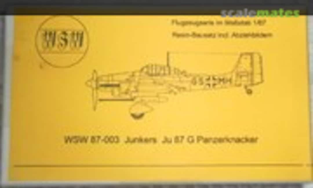 Junkers Ju 87 G Panzerknacker (WSW Modellbau WSW 87-003)