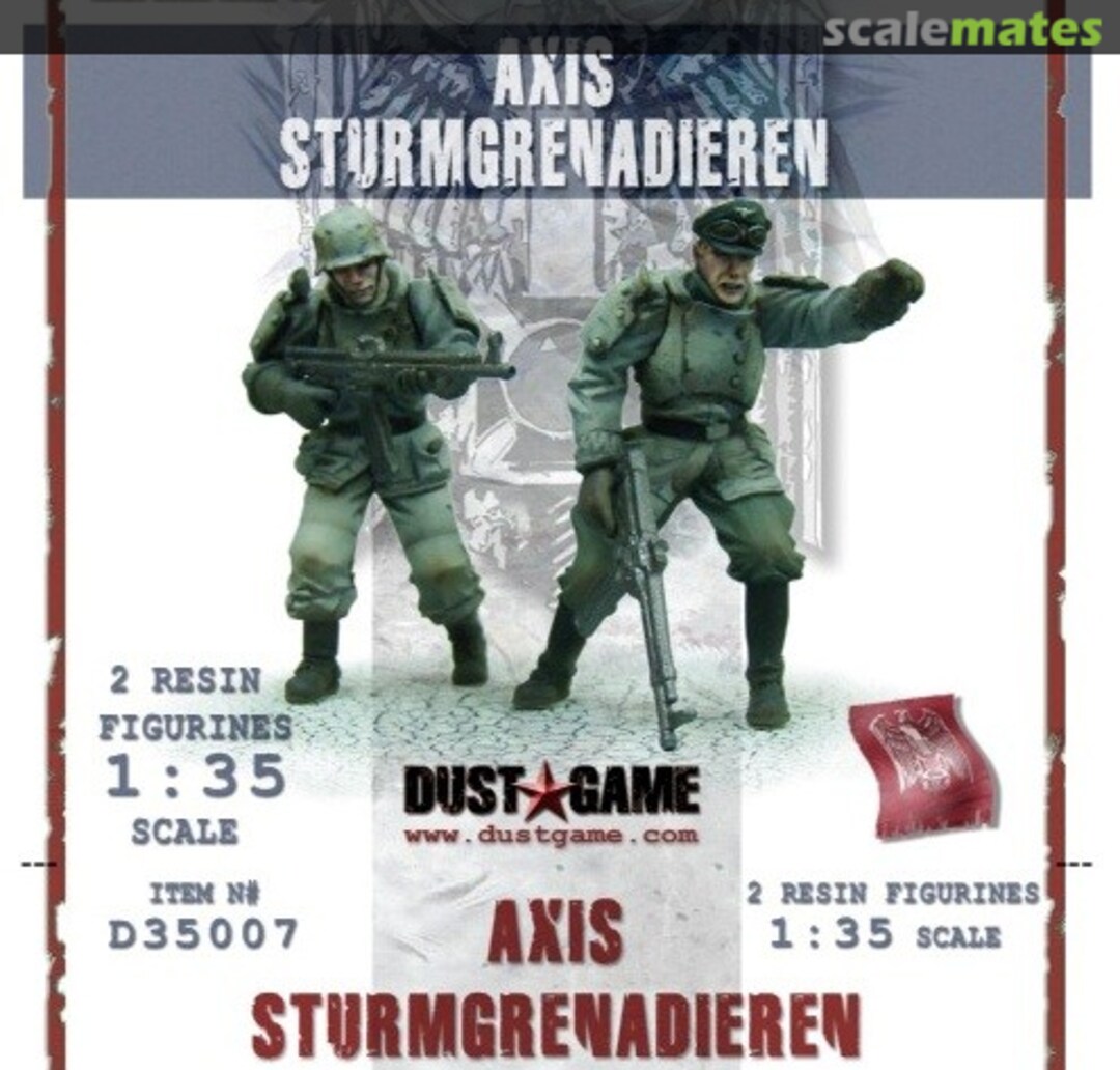 Boxart Axis Sturmgrenadiere D35007 Dust-Models
