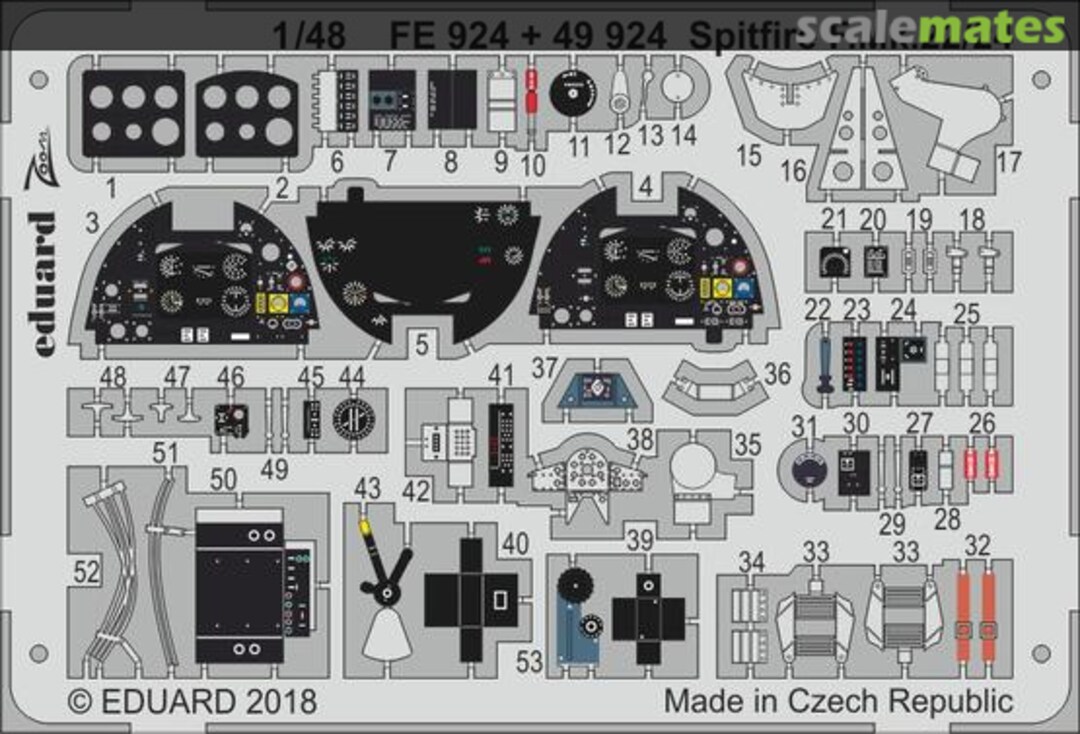 Boxart Spitfire F.Mk.22/24 FE924 Eduard Boxart Spitfire F.Mk.22/24 FE924 Eduard