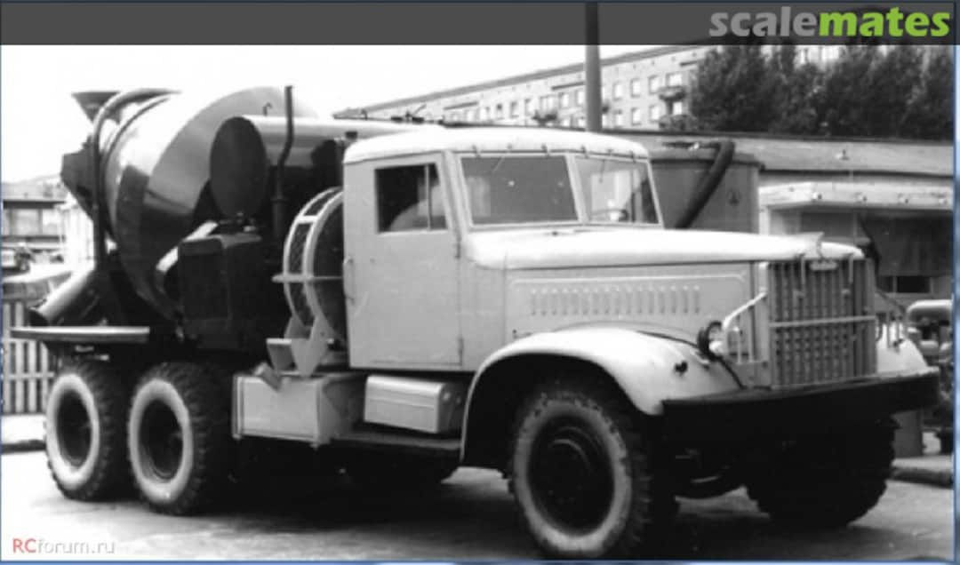 Boxart Mikser: SB-92 na shassi avtomobilya KrAZ-258 CF3523FK Customfactory Boxart Mikser: SB-92 na shassi avtomobilya KrAZ-258 CF3523FK Customfactory