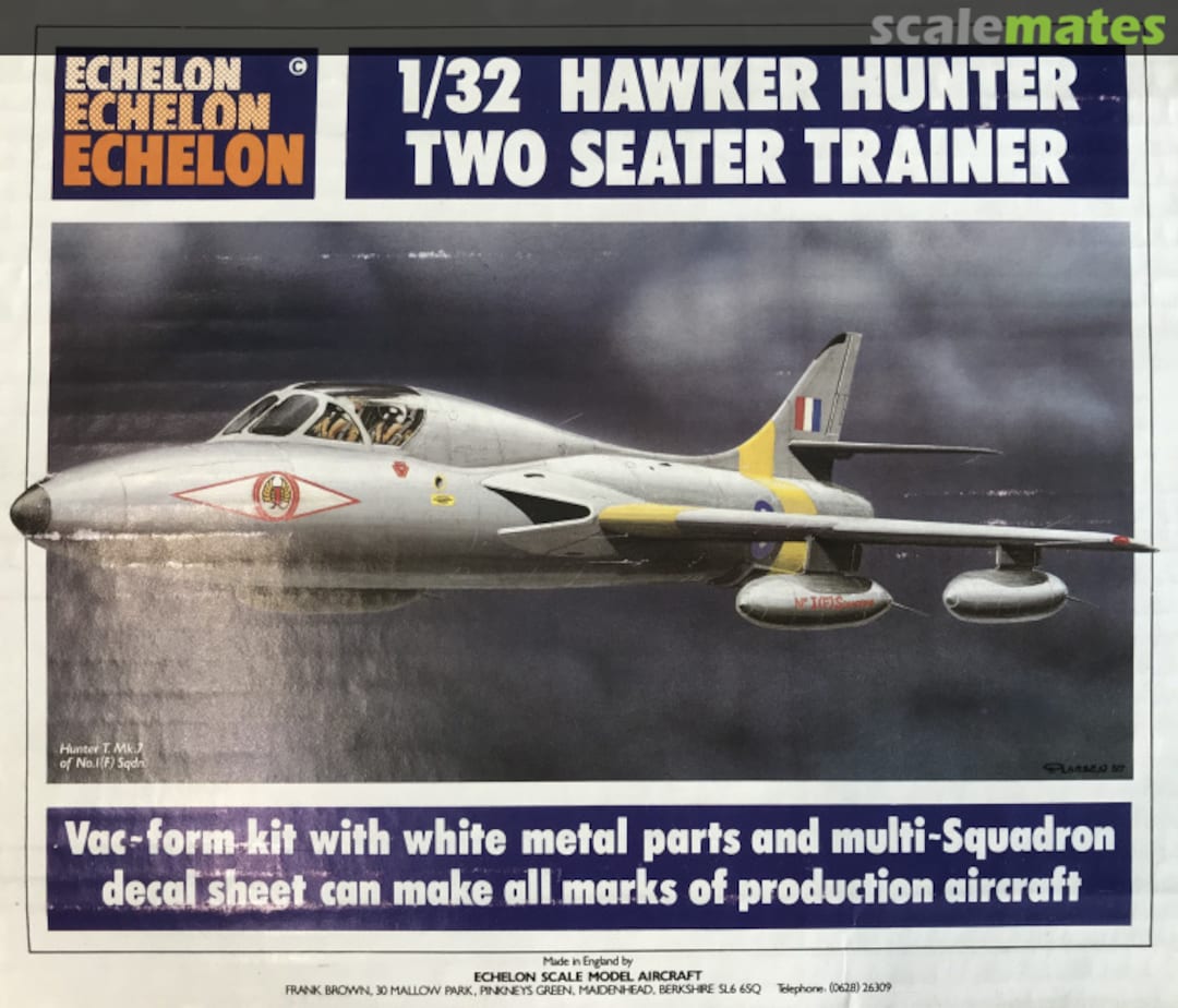 Boxart Hawker Hunter 2 Echelon Vacuforms Boxart Hawker Hunter 2 Echelon Vacuforms