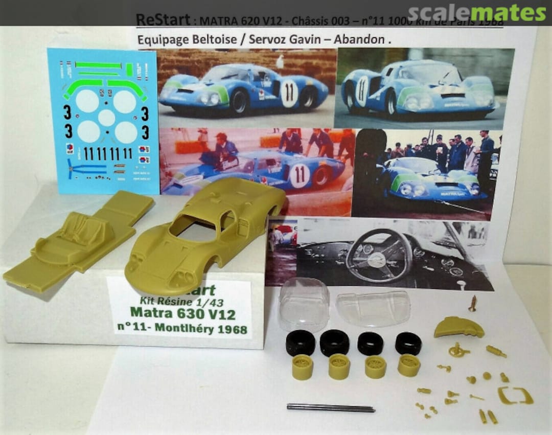 Boxart Matra M630 #03 "elf" ReStart Boxart Matra M630 #03 "elf" ReStart