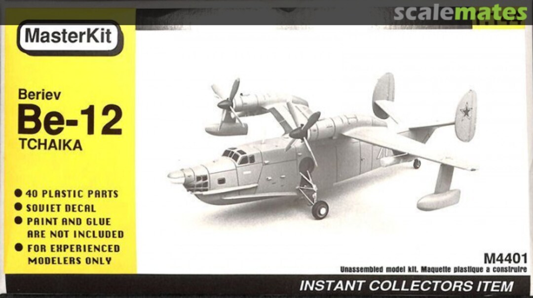 Boxart Beriev Be-12 M4401 MasterKit Boxart Beriev Be-12 M4401 MasterKit