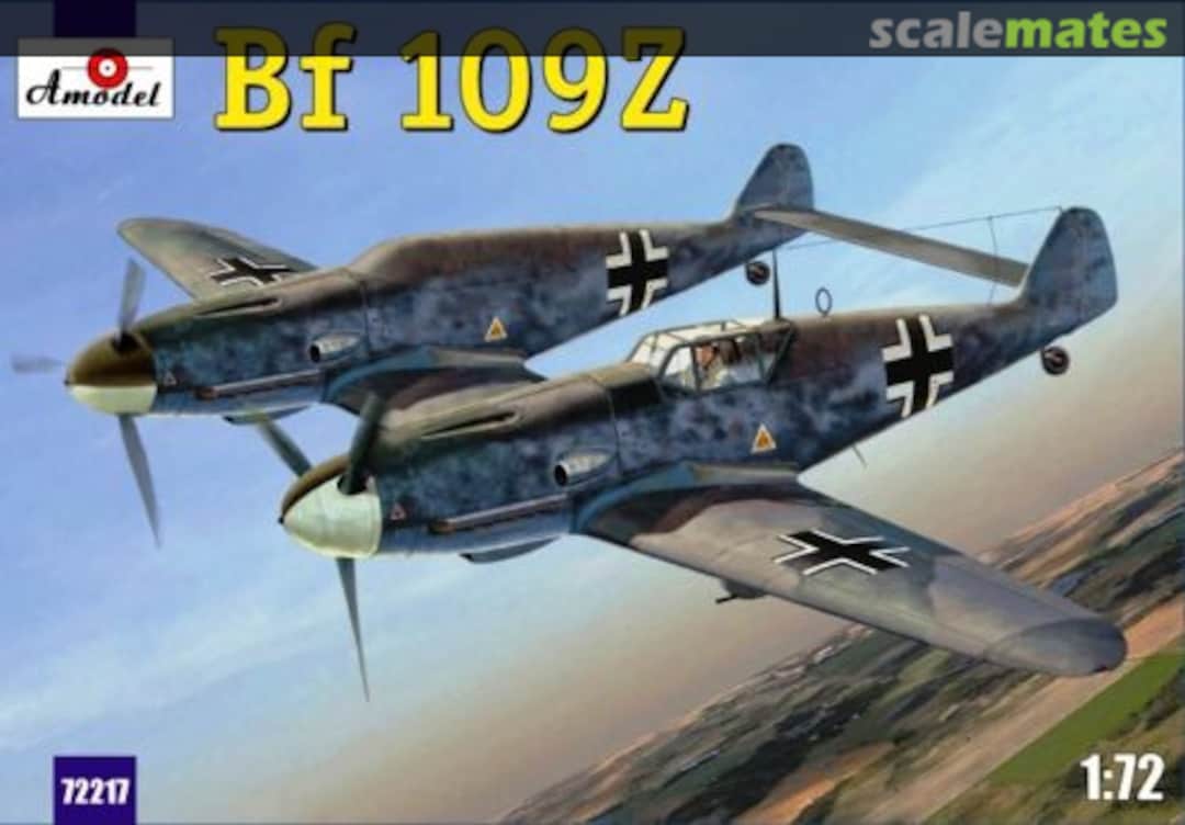 Boxart Bf 109Z 72217 Amodel