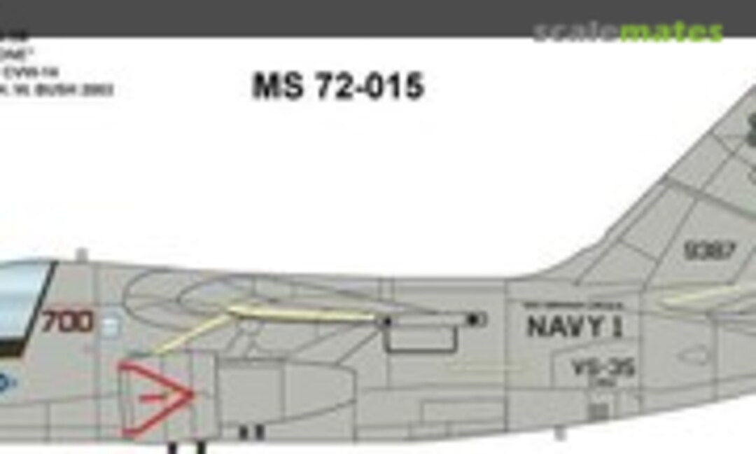 1:72 VS-35 BLUE WOLVES S-3B (Milspec 72-015) 72-015