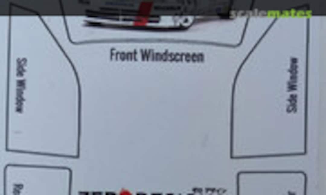 1:24 Window Masks - Peugeot 306 Maxi Rally (Zerodesigns ZD-WM-0082) ZD-WM-0082