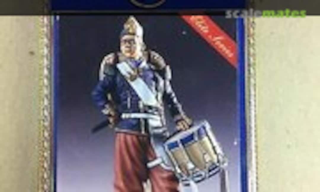 54mm Rifle Drummer, France, 1860 (Pegaso Models 54-083) 54-083