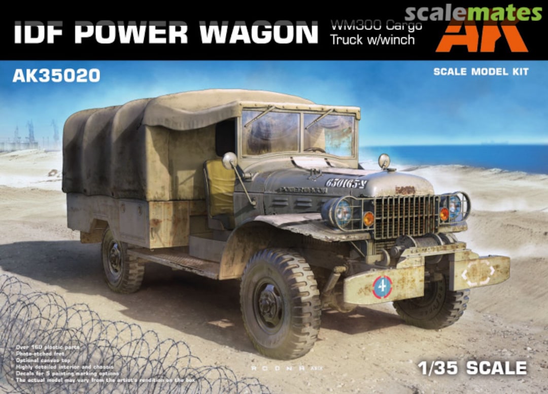 Boxart Power Wagon WM300 Cargo Truck 35020 AK Interactive Boxart Power Wagon WM300 Cargo Truck 35020 AK Interactive