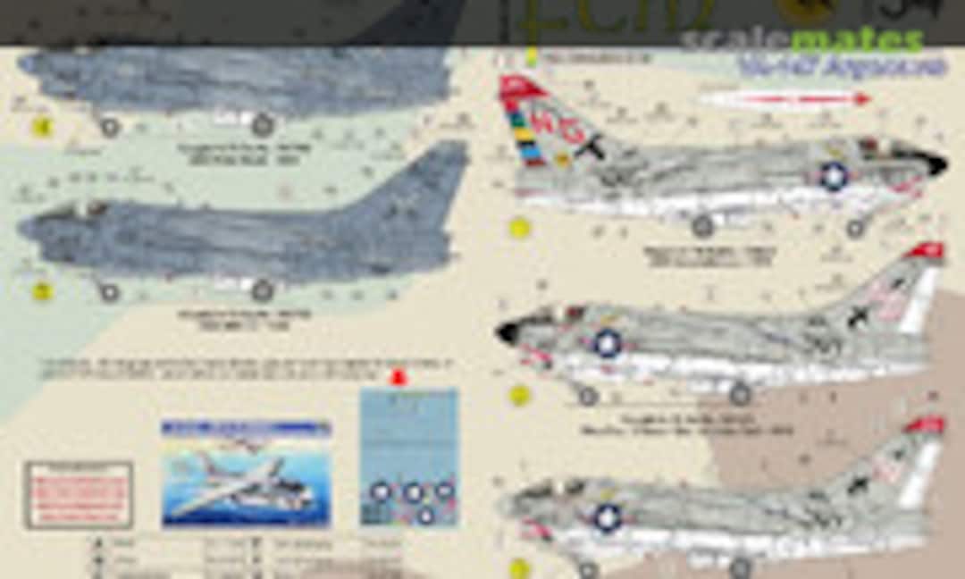 1:32 Vought A-7E Corsair II part 1 - VA 147 Argonauts (FCM FCM32034) FCM32034