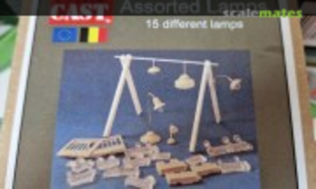 1:35 Assorted Lamps (Resicast 35.2399) 35.2399