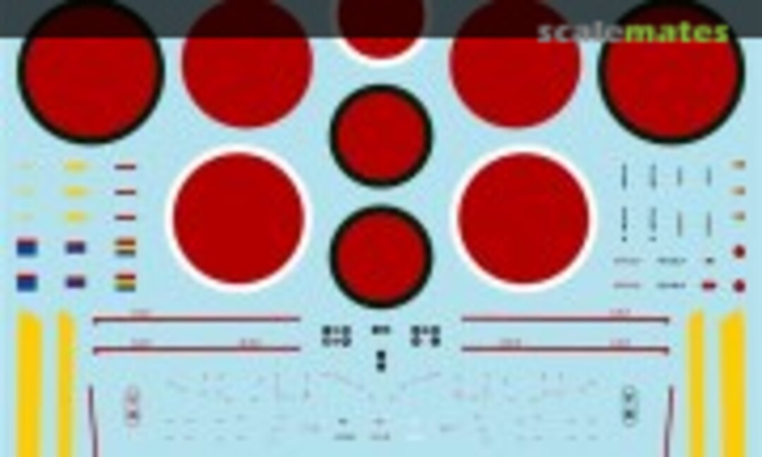 1:72 Mitsubishi A6M5 Zero Fighter Model 52 National Insignia & Caution Data Ver.2.0 (MYK Design 06889) 06889