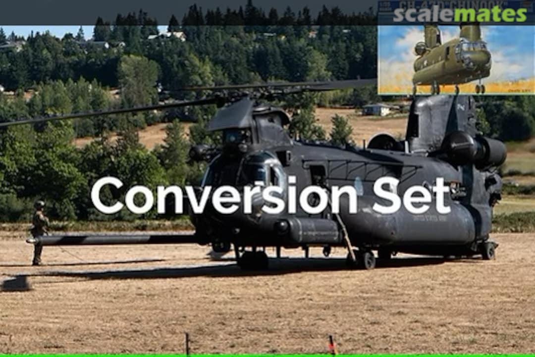 Boxart MH47G Chinook conversion set 30004 Aladdin Model Boxart MH47G Chinook conversion set 30004 Aladdin Model