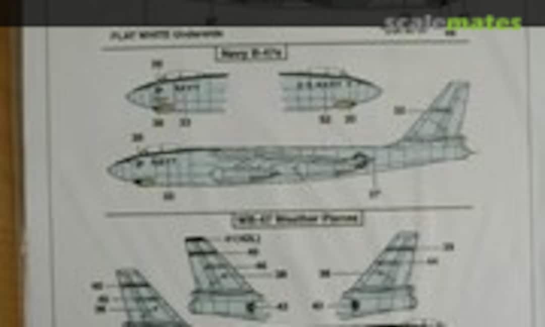 1:72 B-47 Drone / Weather / Navy (Warbird Decals 72016)