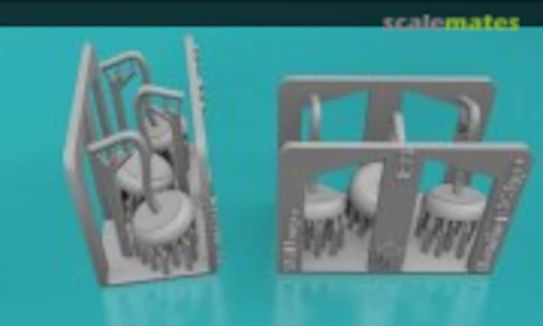 1:35 Wall Lamp Mount - Type BC - 3 pieces (EMP3d 35080227) 35080227