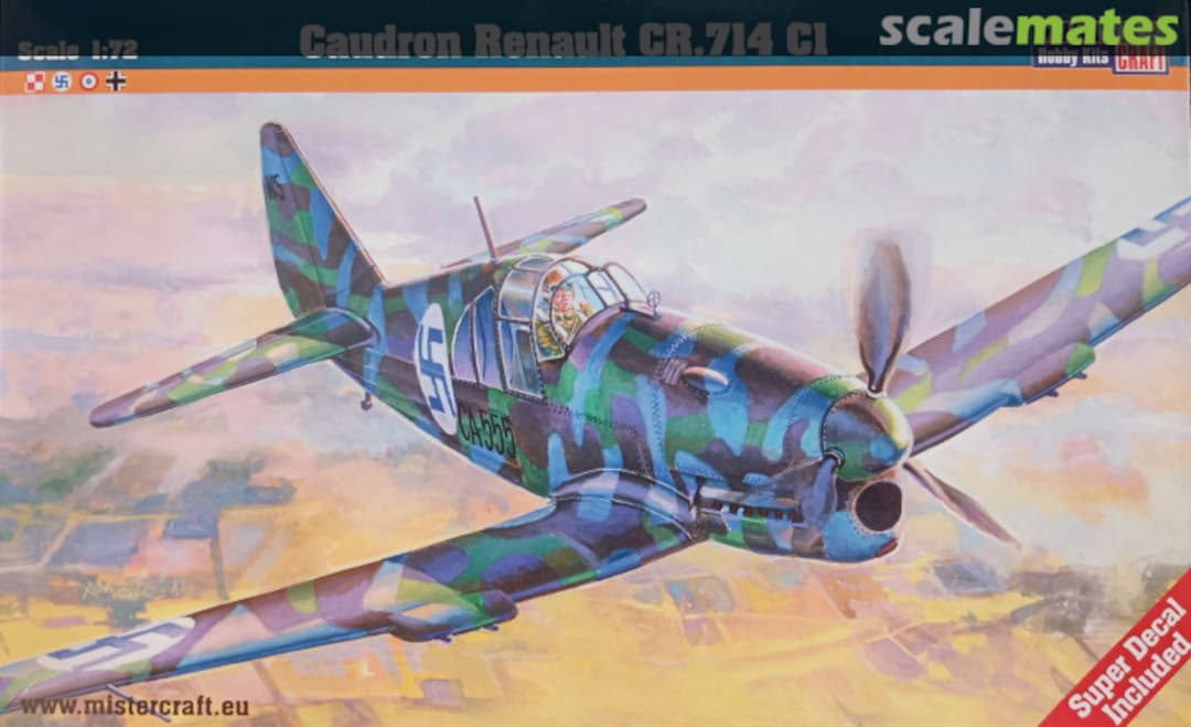Boxart Caudron Renault CR.714 C1 B-06 MisterCraft Boxart Caudron Renault CR.714 C1 B-06 MisterCraft