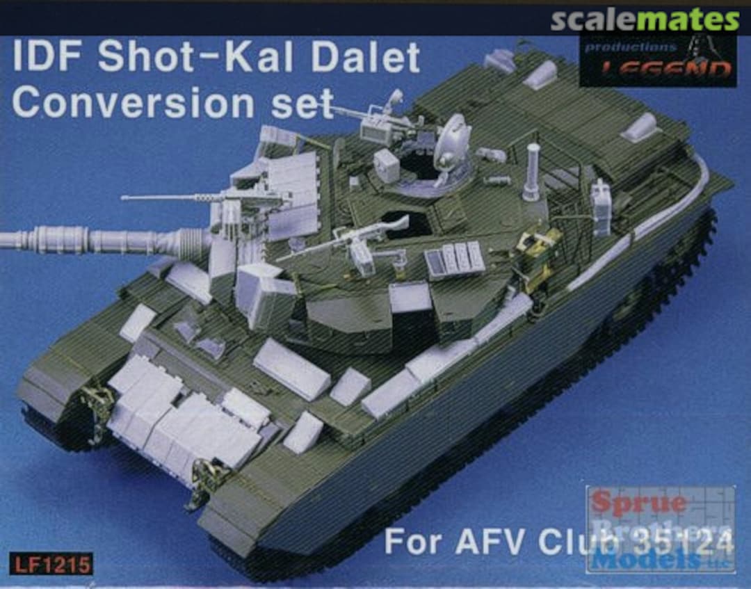 Boxart IDF Shot-Kal Dalet Conversion Set ~AFV Club~ LF1215 Legend Productions