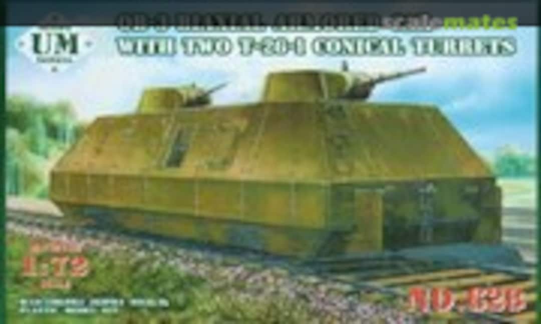 1:72 Biax. arm. carr. OB-3 with double T-26-1 (UM Military Technics 628) 628