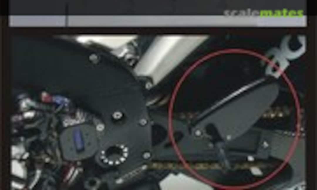 1:12 Footpeg for '05-'10 YZR-M1 (Top Studio TD23055) TD23055