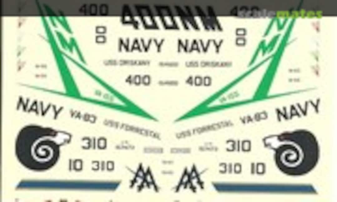 1:72 U.S. Navy A-7 Corsair II - # 1 (Microscale 72-81) 72-81