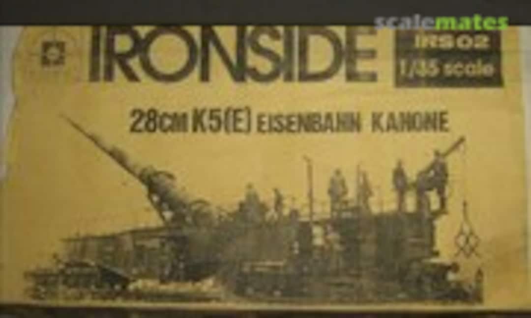 1:35 28 cm K5(E) Eisenbahn Kanone &quot;Leopold&quot; (Azimut-Ironside IRS02)