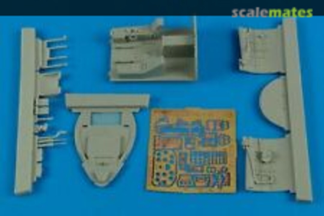 Boxart F4U-1 Corsair cockpit set 4064 Aires Boxart F4U-1 Corsair cockpit set 4064 Aires
