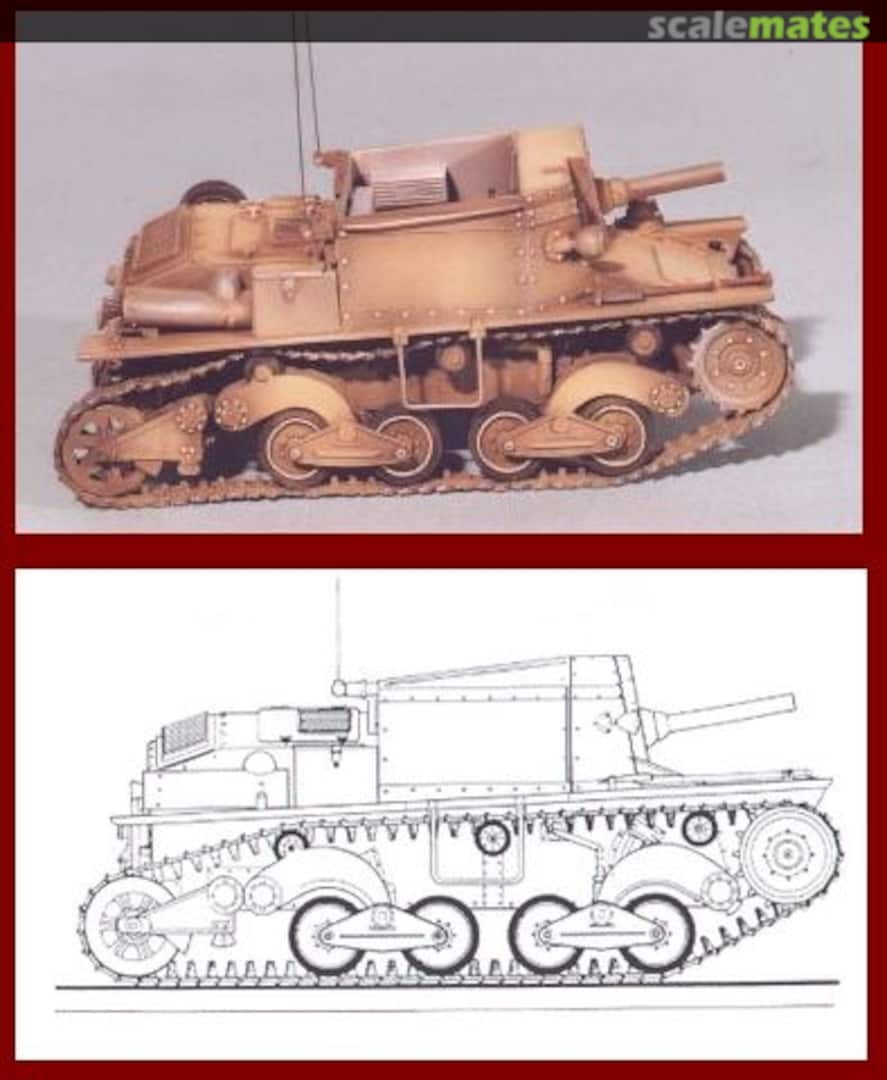 Boxart Semovente Comando L40 R026 CRIEL.MODEL Boxart Semovente Comando L40 R026 CRIEL.MODEL