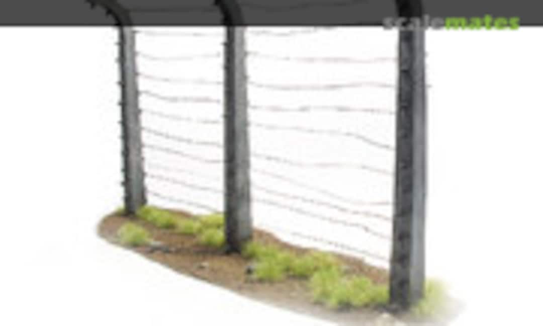 1:35 Barbed Wire Fence / Stacheldrahtzaun (Add On parts 35-0125) 35-0125