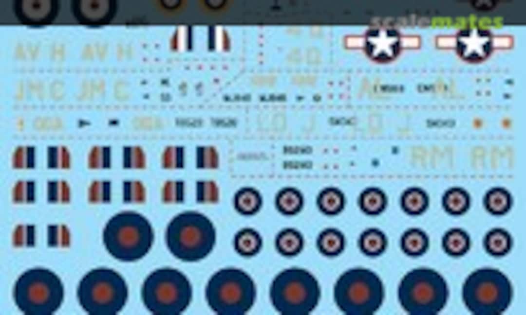 1:72 Spitfires (fündekals 72-005) 72-005