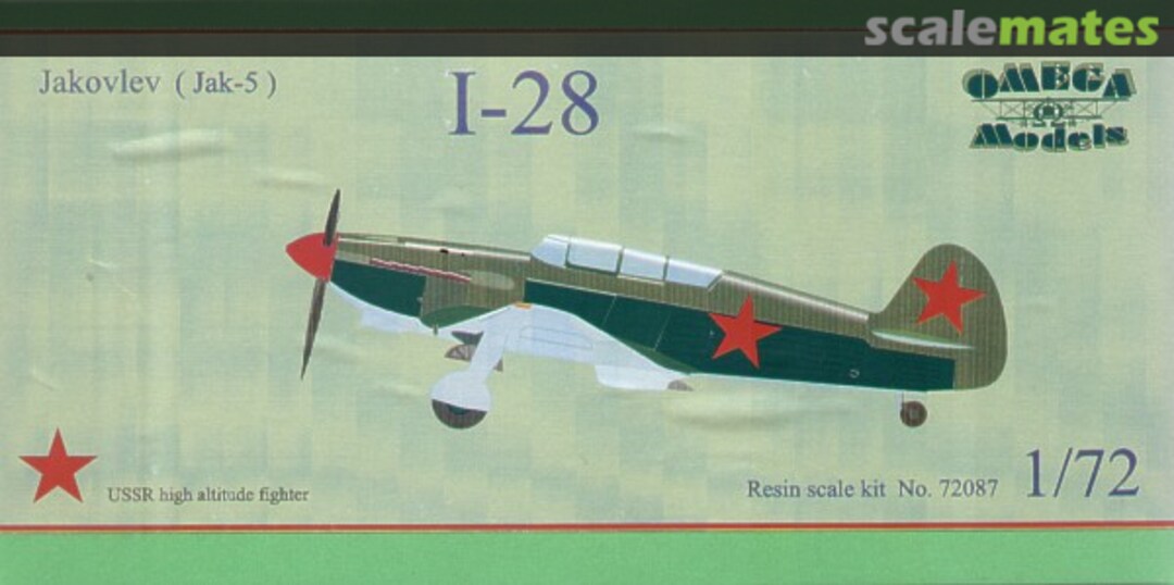 Boxart I-28 72087 Omega Models