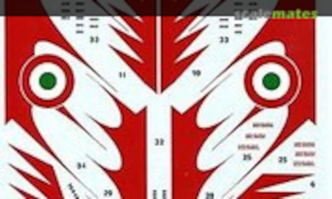 1:48 PATTUGLIA ACROBATICA DIAVOLI ROSSI PER F-84F (Tauro Model 48531)