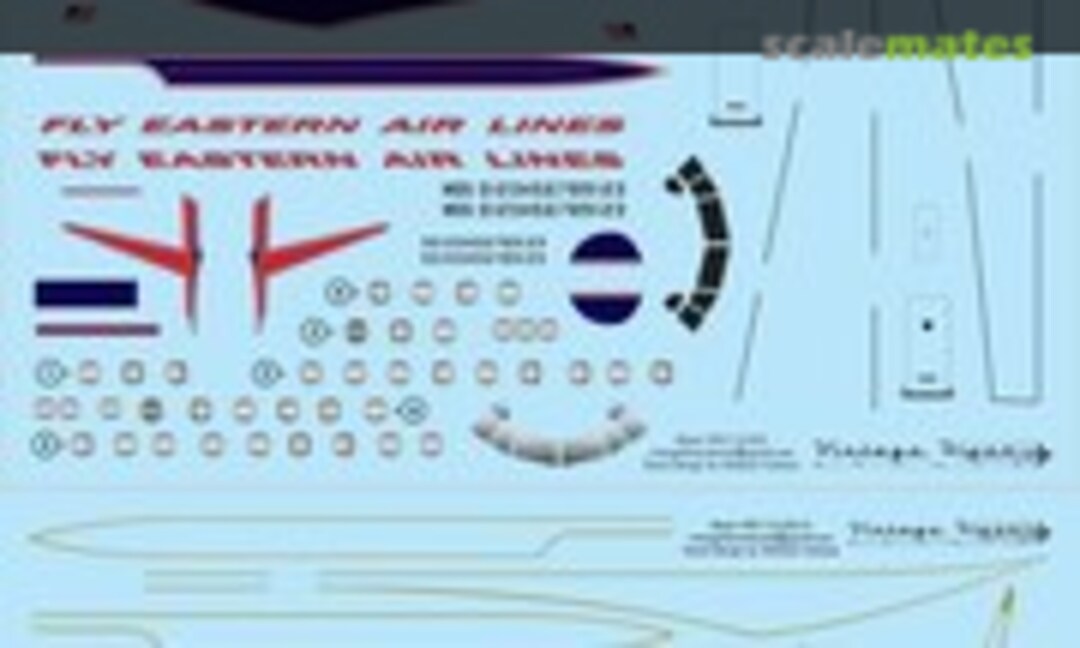 1:144 L-188 Eastern (60) (Vintage Flyer Decals VFD144-022) VFD144-022