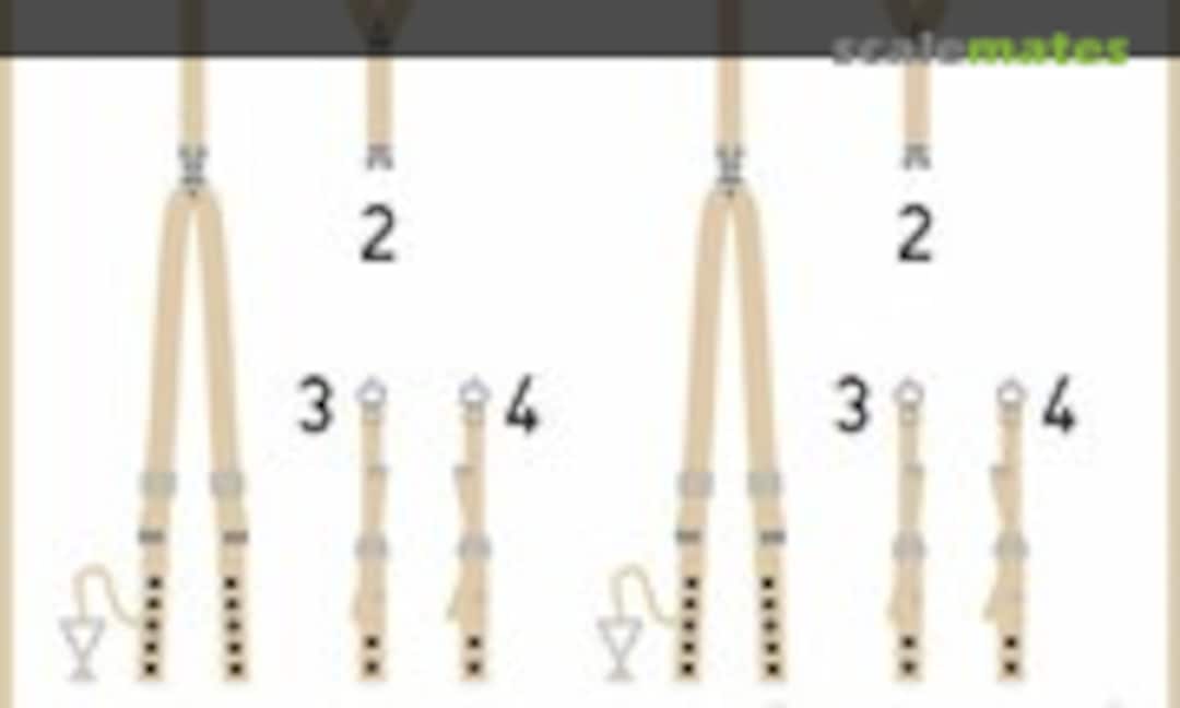 1:48 Seatbelts RAF WWII SUPERFABRIC (Eduard 49079)