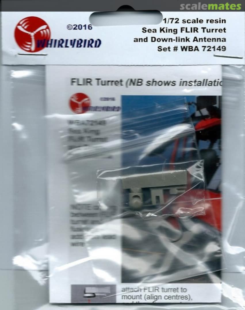 Boxart Seaking FLIR turret and downlink antenna WBA72149 Whirlybird Boxart Seaking FLIR turret and downlink antenna WBA72149 Whirlybird