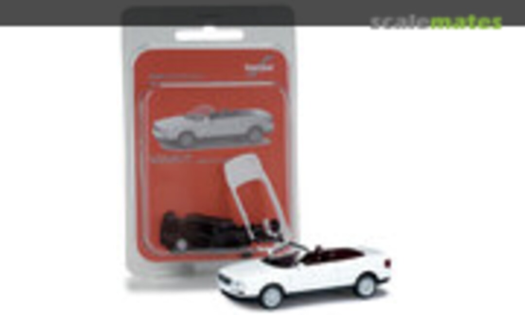 MiniKit: Audi 80 convertible, pure white (Herpa 012287-002)