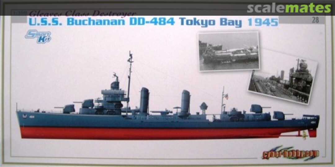 Boxart U.S.S. Buchanan DD-484 1030 Cyber Hobby Boxart U.S.S. Buchanan DD-484 1030 Cyber Hobby