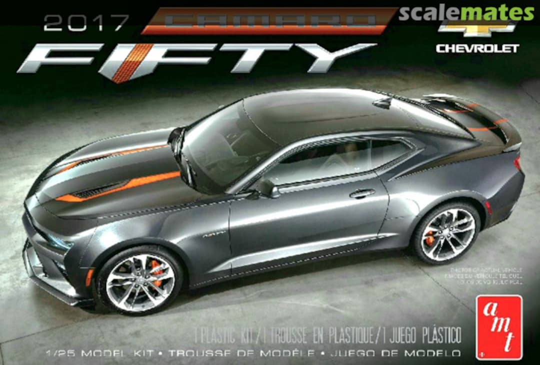 Boxart 2017 Camaro 50th Anniversary AMT1035M-200 AMT
