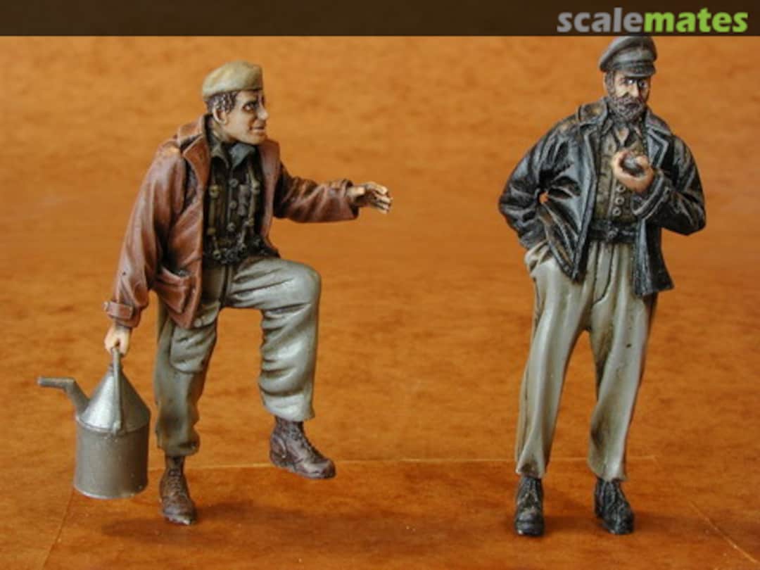 Boxart Railwaymen WWII, part I. (2 fig.) F35066 CMK Boxart Railwaymen WWII, part I. (2 fig.) F35066 CMK