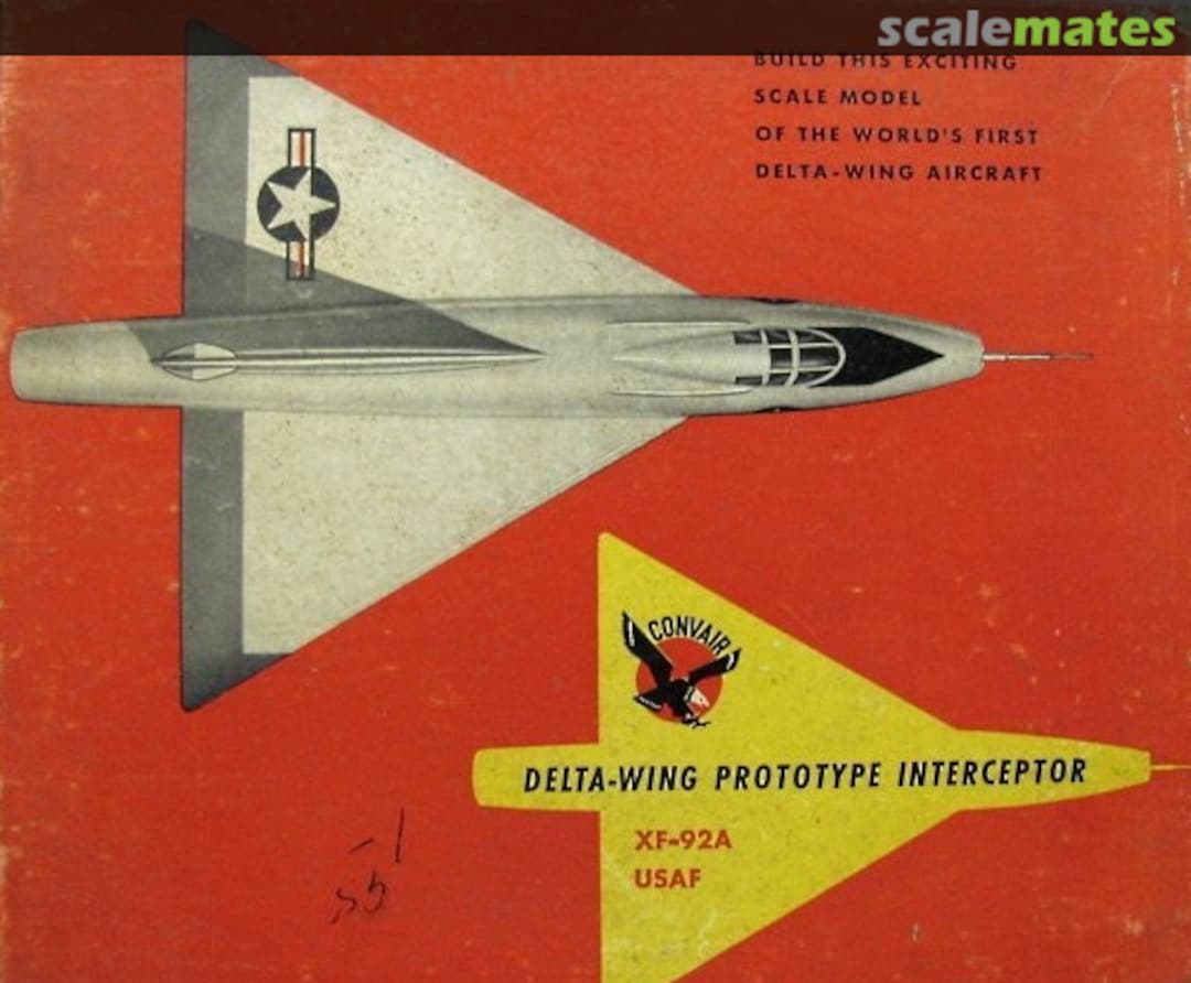 Boxart XF-92A 909 K & B Allyn Boxart XF-92A 909 K & B Allyn