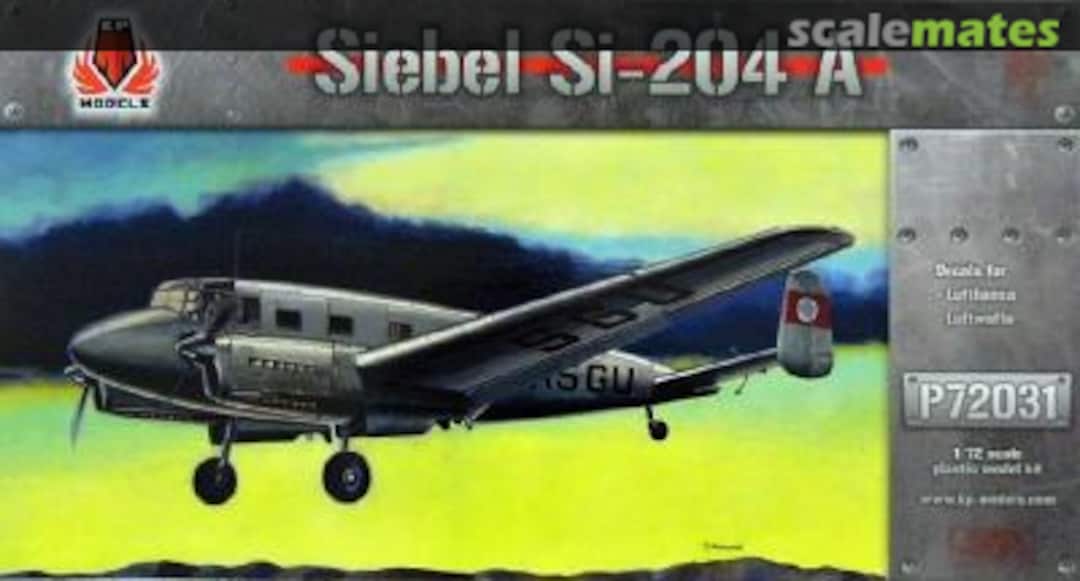 Boxart Siebel Si-204 A P72031 KP Models Boxart Siebel Si-204 A P72031 KP Models