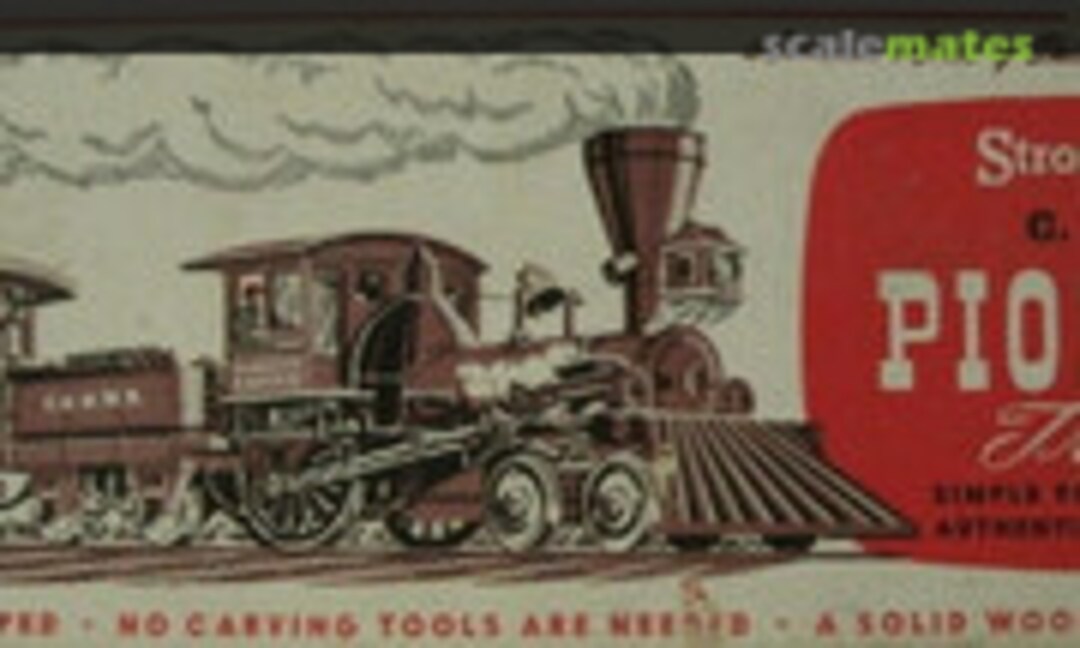 1:48 C &amp; NW Pioneer Locomotive (Strombecker 1848)