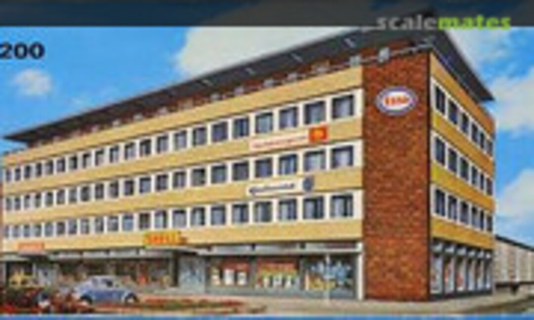 1:87 Büro- und Geschäftsgebäude (Kibri B-8200) B-8200