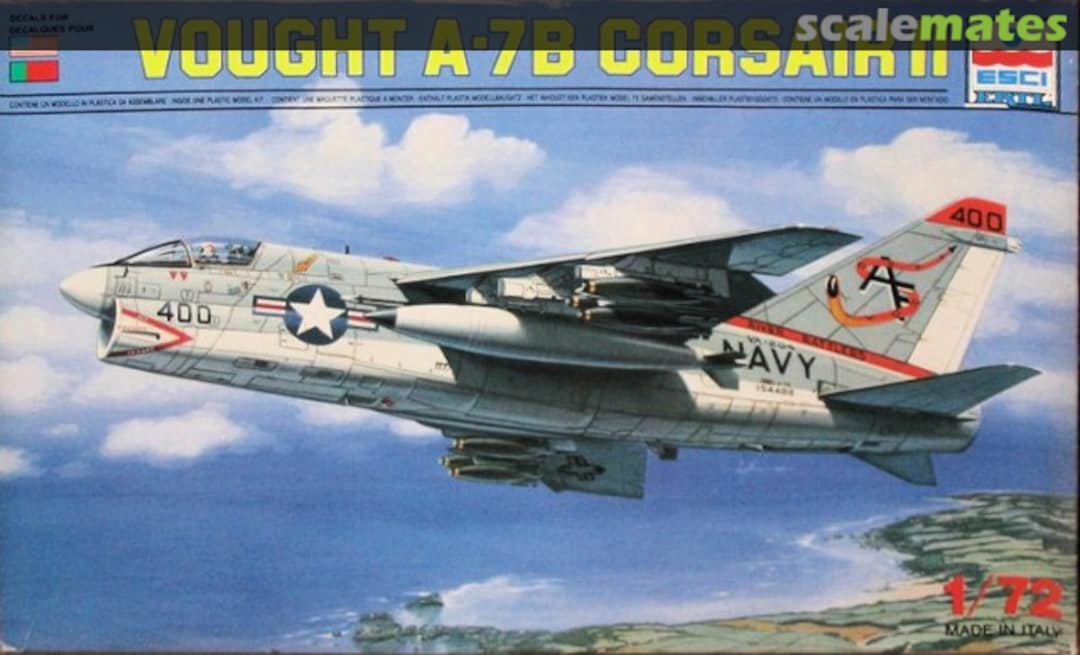 Boxart Vought A-7B Corsair II 9056 ESCI/ERTL Boxart Vought A-7B Corsair II 9056 ESCI/ERTL
