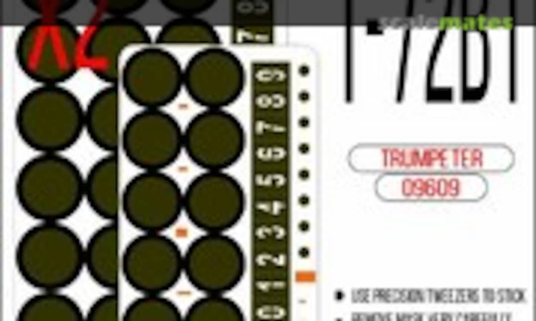 1:35 T-72B1 masks (SX-Art 35109) 35109