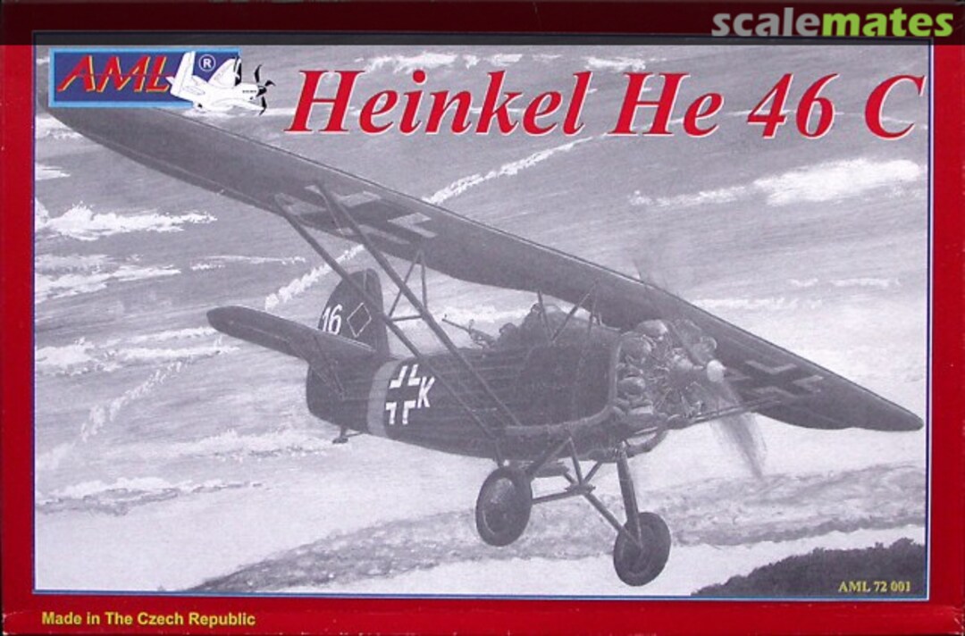Boxart Heinkel He 46 C 72001 AML Boxart Heinkel He 46 C 72001 AML