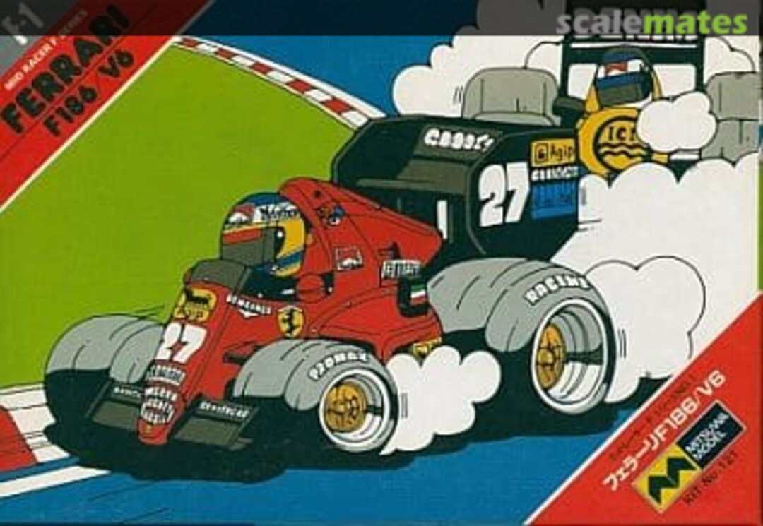 Boxart Ferrari F186/V6 F-1 Mitsuwa Model