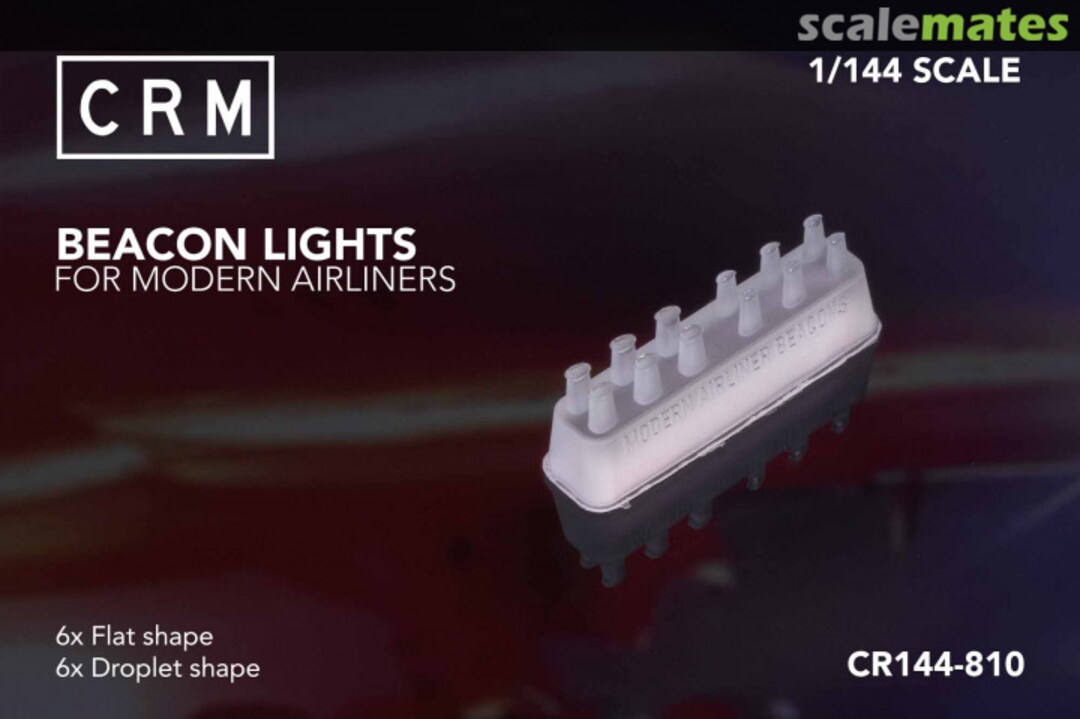 Boxart Modern Beacons for Airliners CR144-810 CRM