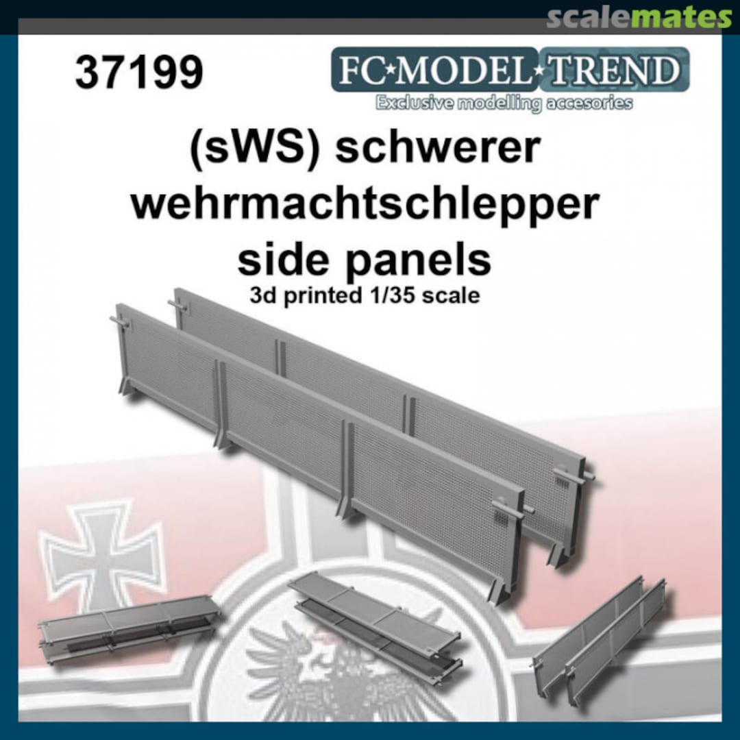 Boxart sWS Schwerer Wehrmachtschlepper, side panels 37199 FC Model Trend