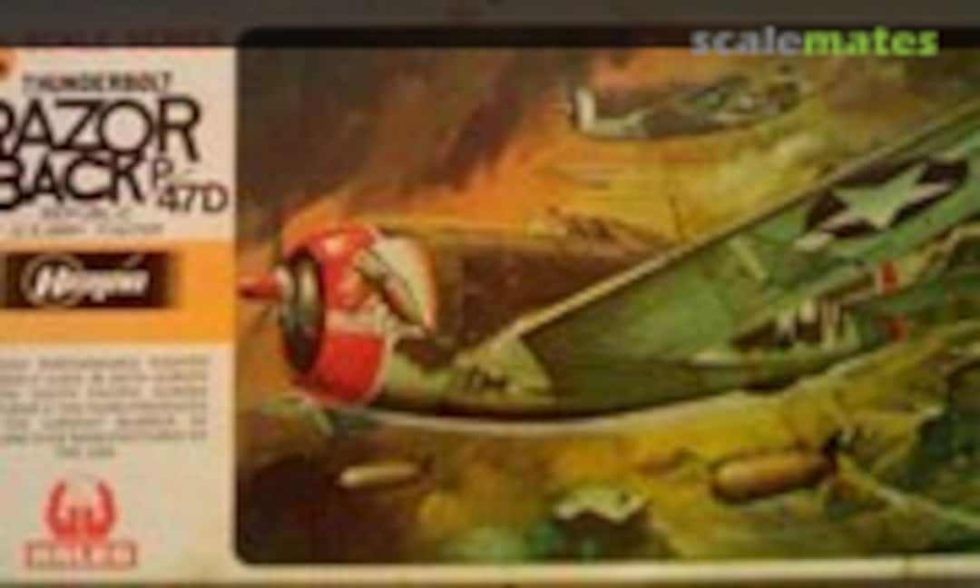 1:72 Thunderbolt Razorback P/47D Republic (Hasegawa/Hales JS-093) JS-093