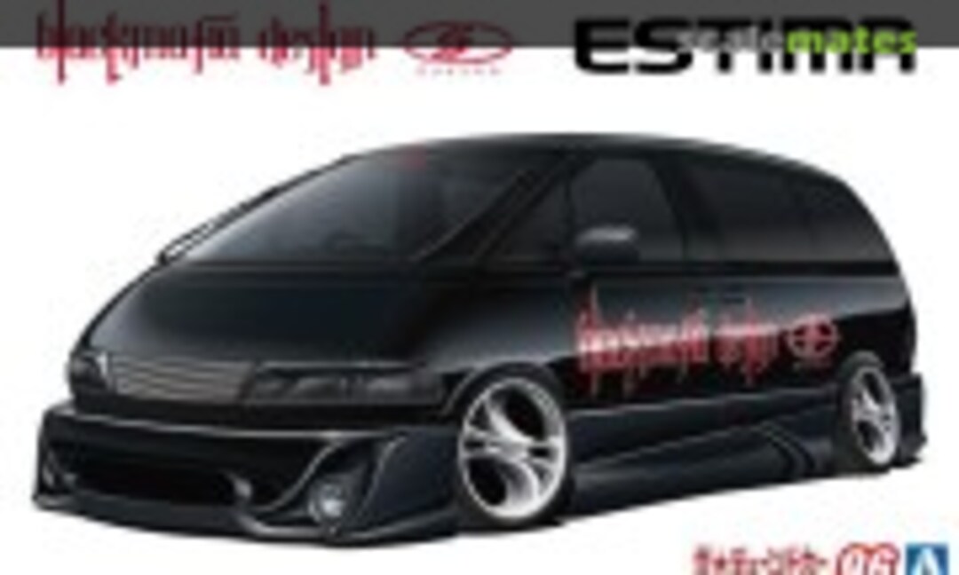 1:24 Blackmafia Estima (Aoshima 201619) 201619